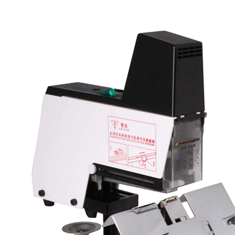 A 3 Flat Saddle Stapler hine Stitcher Universal 6 mm 8 mm Staples Binder Paper Book Binding ST-100 800 W