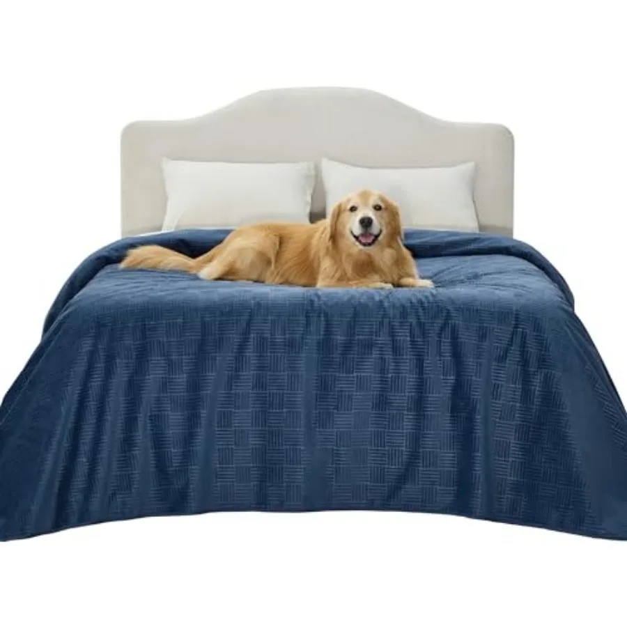 

Waterproof Bed Cover for Dogs Washable - Waterproof Blanket for Full Bed Couch Sofa Cozy, Lightweight Furniture Protector for P