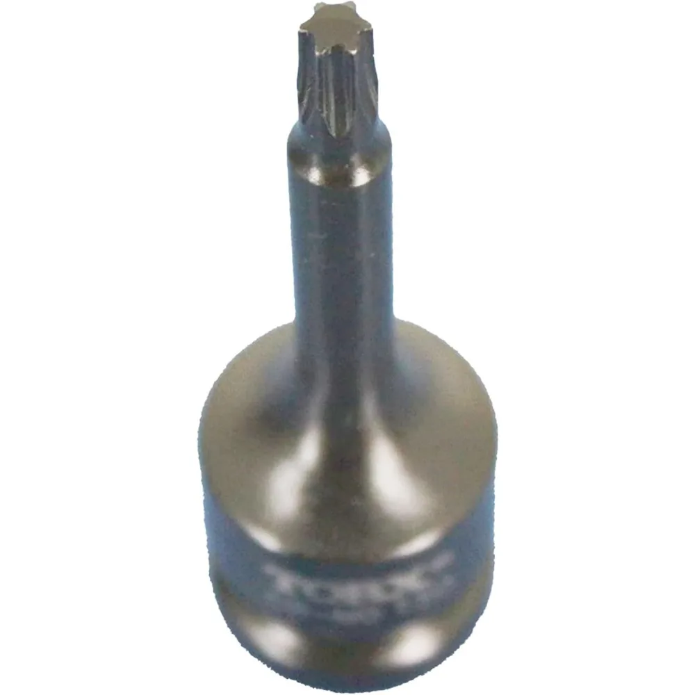 TEMO 9 قطعة 3 بوصة طويلة توركس ستار 6 نقطة سوداء تأثير بت المقبس أداة إصلاح السيارات مجموعة 1/2 بوصة مربع محرك