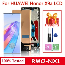 6.67“New For Huawei Honor X9a LCD Display Screen Touch Digitizer For Honor X9A RMO-NX1 LCD With Frame