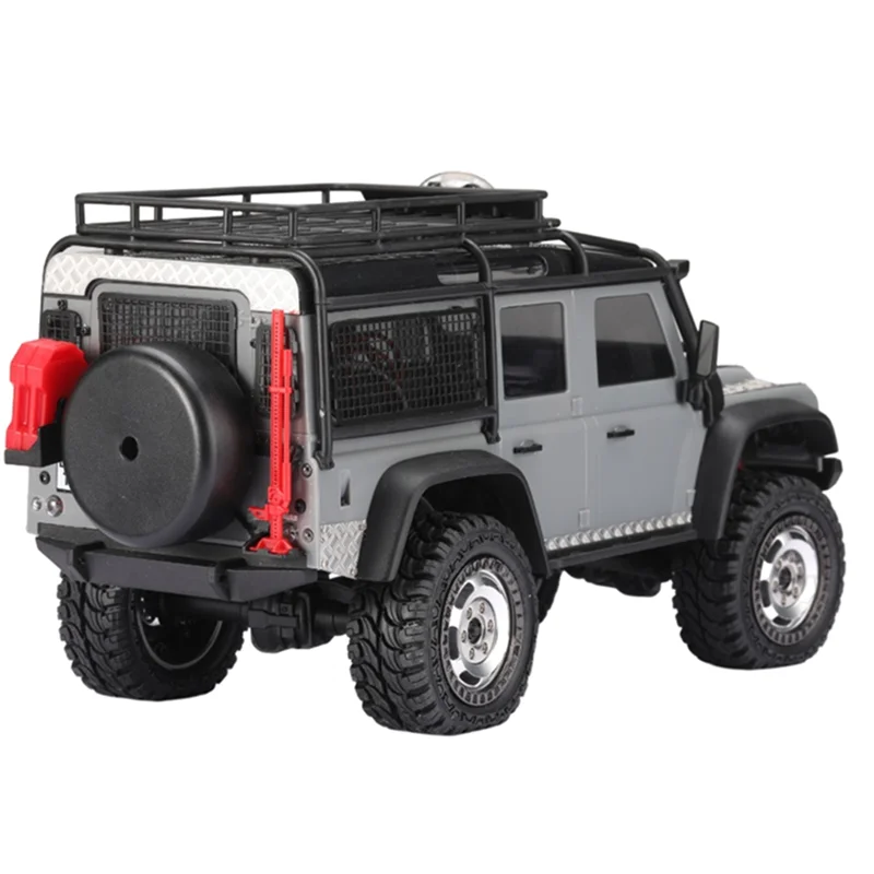 Metalowa stalowa boczna i tylna stereoskopowa siatka ochronna do Traxxas TRX4M Defender 1/18 RC Car Upgrade Parts