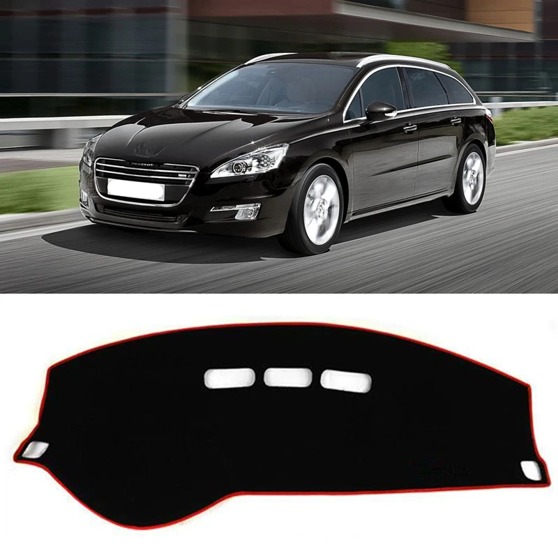 For Peugeot 508 508sw 508GT RXH 2010-2017 2018 Dashboard Cover Dash Board Mat Carpet Pad Sun Shade Cushion Car Visor Accessories