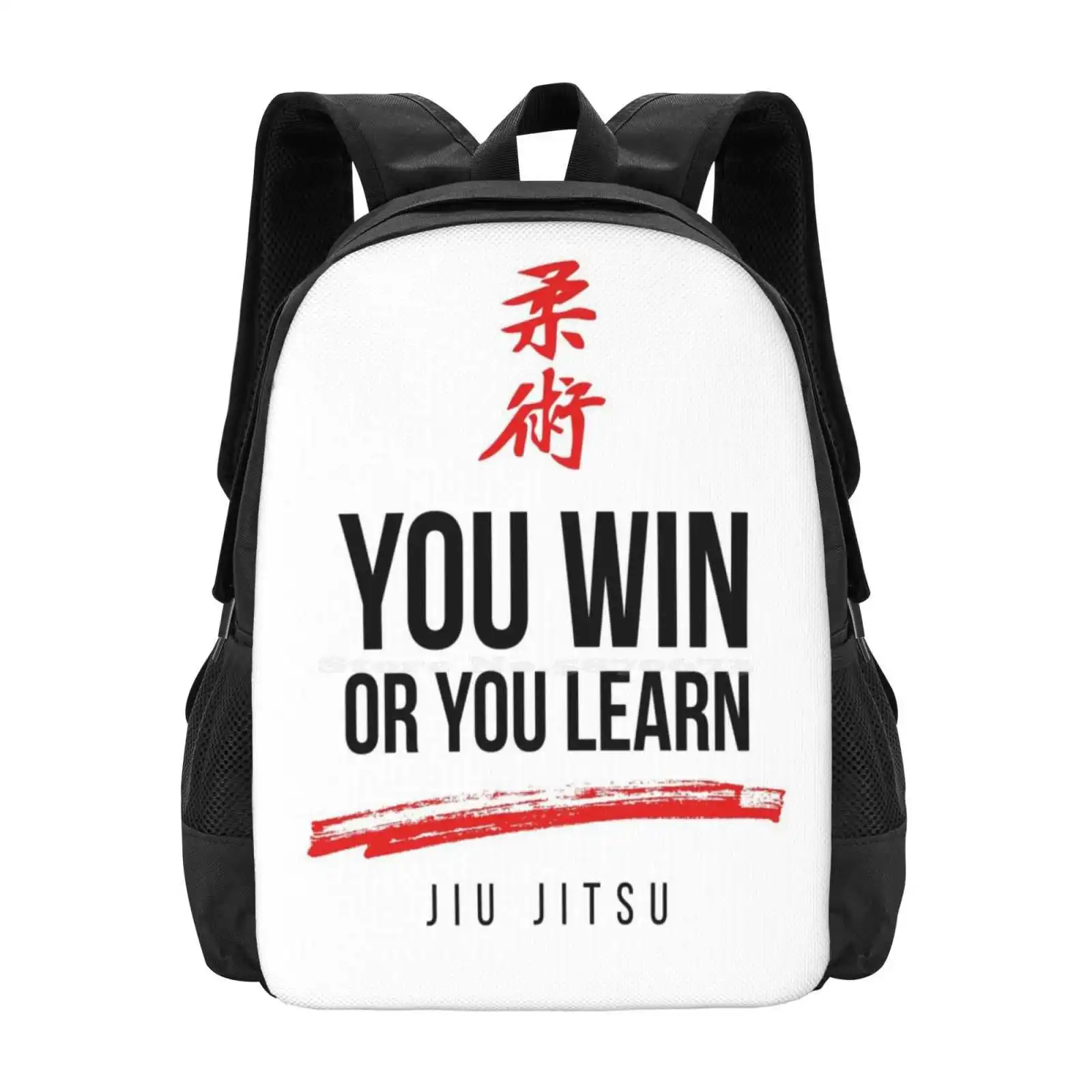 You Win Or Your Learn Dark Jiu Jitsu Hot Sale Backpack Fashion Bags Jiu Jitsu For Men Brazilian Jiu Jitsu Jiu Jitsu Kids Jiu