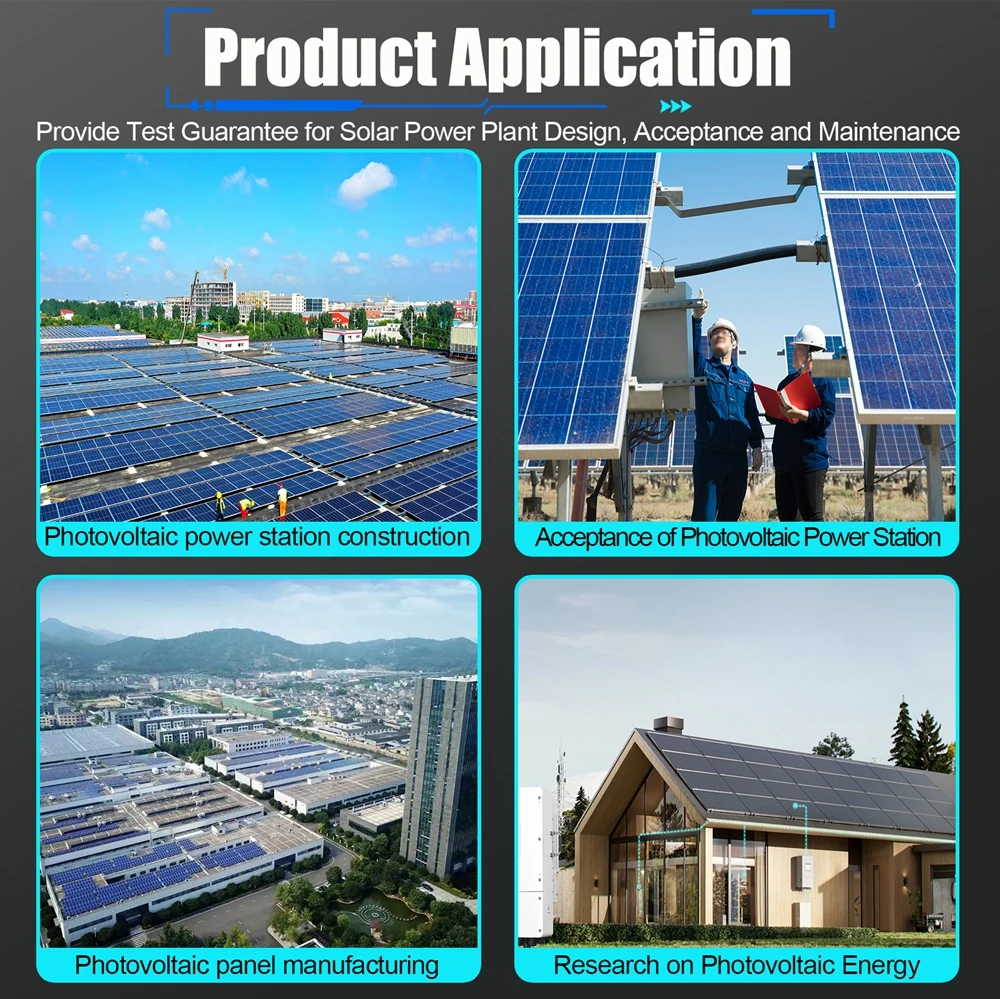 3.2 Inch 2000W High Power Photovoltaic Modules Tester 2000V AC/DC Voltage Multimeter Solar MPPT Meter Electrical Diagnostics.