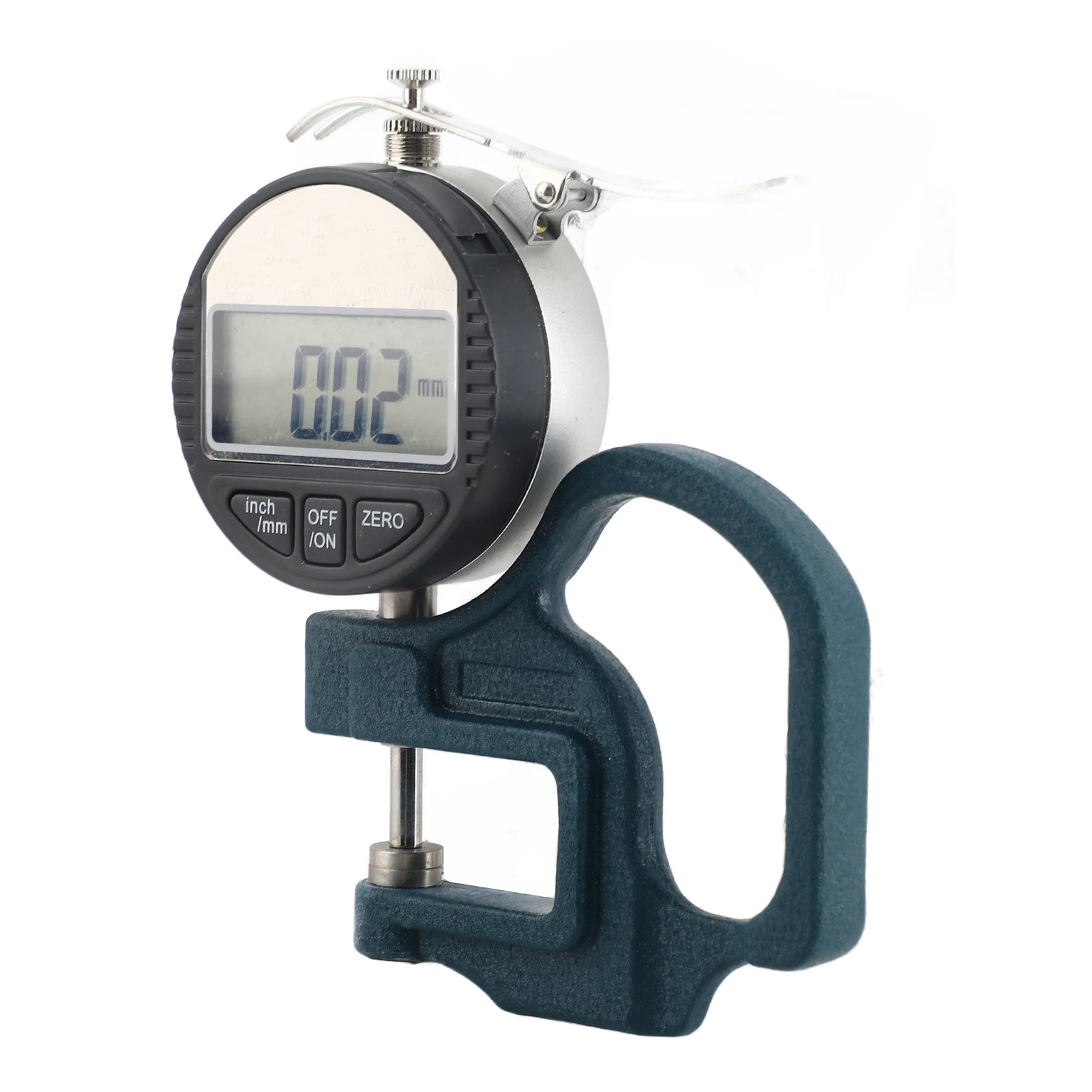 Digital Display Paper Leather Cloth Thickness Gauge Measuring Tool Range 0‑12.7mm 0.01mm Paper Thickness Gauge