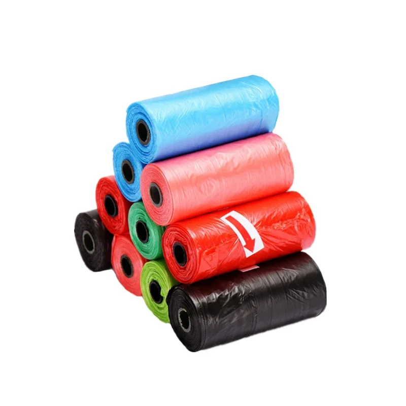 HOT SALE 6/3 Roll /set Portable Disposable Baby Diaper Waste Dispenses Bag Storage Nappy Garbage Bags