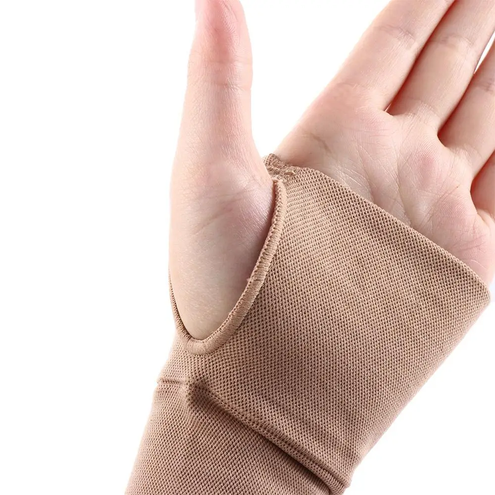 Pain Relief Nylon Thumb Support Hand Palm Sprain Strain Carpal Tunnel Arthritis Wrist Support Brace Gloves Support Gloves