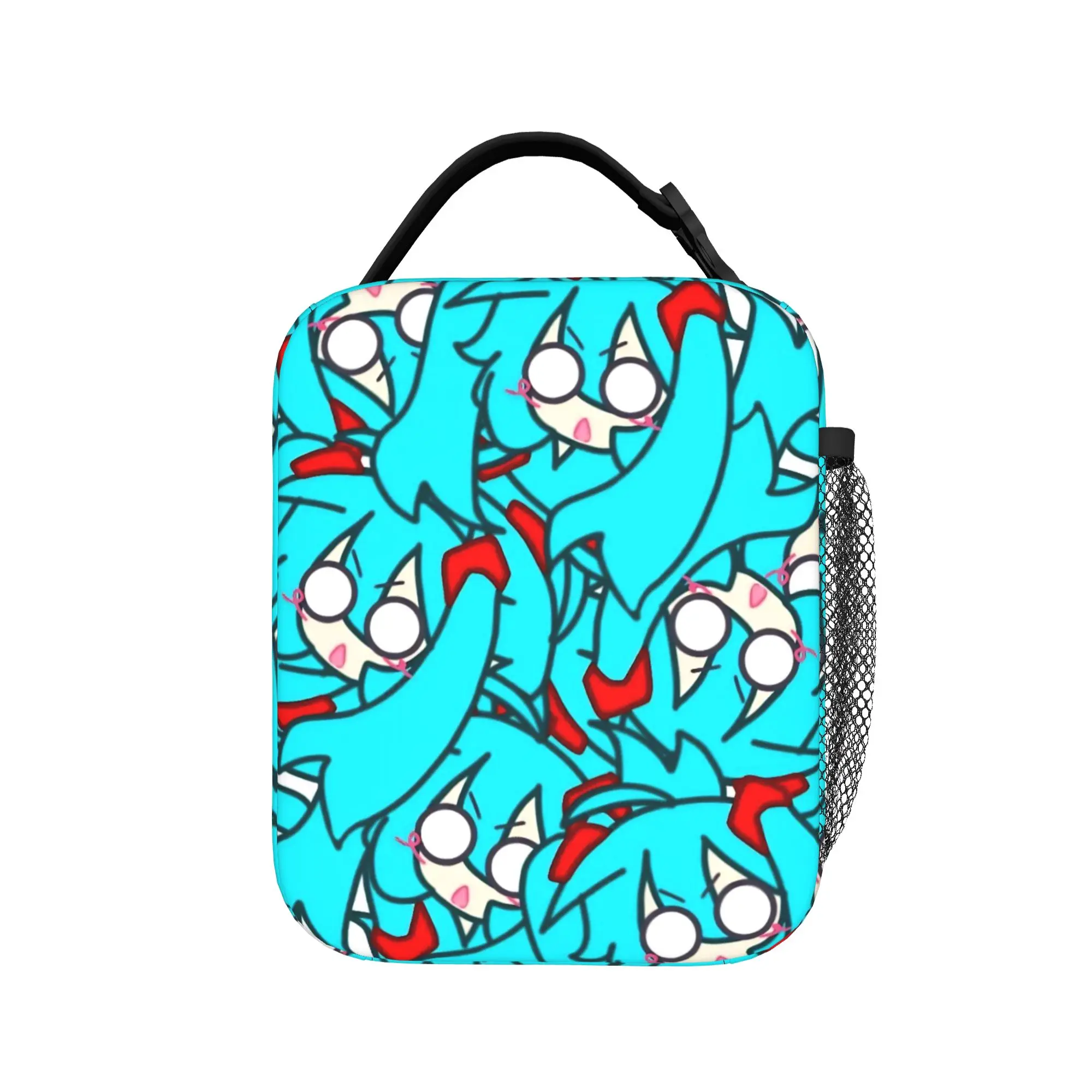 

Hatsunes Mikus Anime Thermal Insulated Lunch Bags for Work Portable Food Bag Cooler Thermal Lunch Boxes