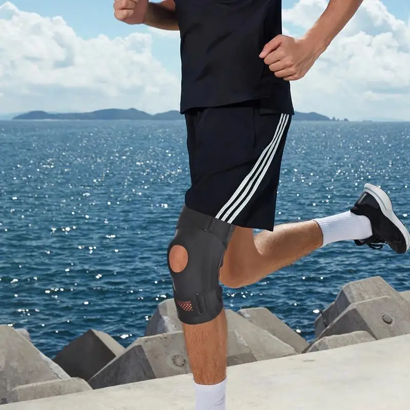 

Sports Knee Pads Unisex Compression Knee Brace Pad Breathable Fabric Heavy Duty Knee Pads For Football Running Cycling
