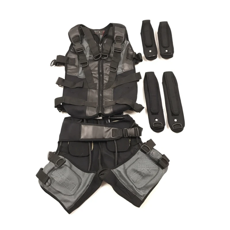 

5 Sizes EMS Training Suit EMS Vest Ems Suit Wireless for Ems Training Eletric Muscle Stimulator Ems Body Suit Ems Suit