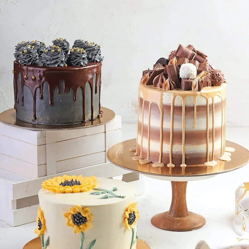 2/5pcs Acrylic Cake Scraper Decorating Contour Stripe Cake Comb Saw Tooth Smoother Buttercream Scraper For Frosting, Mousse