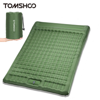 Tomshoo Inflatable Mattress w Built-in Pump Extra Thick 5Inch Double Sleeping Pad Mat Air Mattress Camping Backpacking Hiking