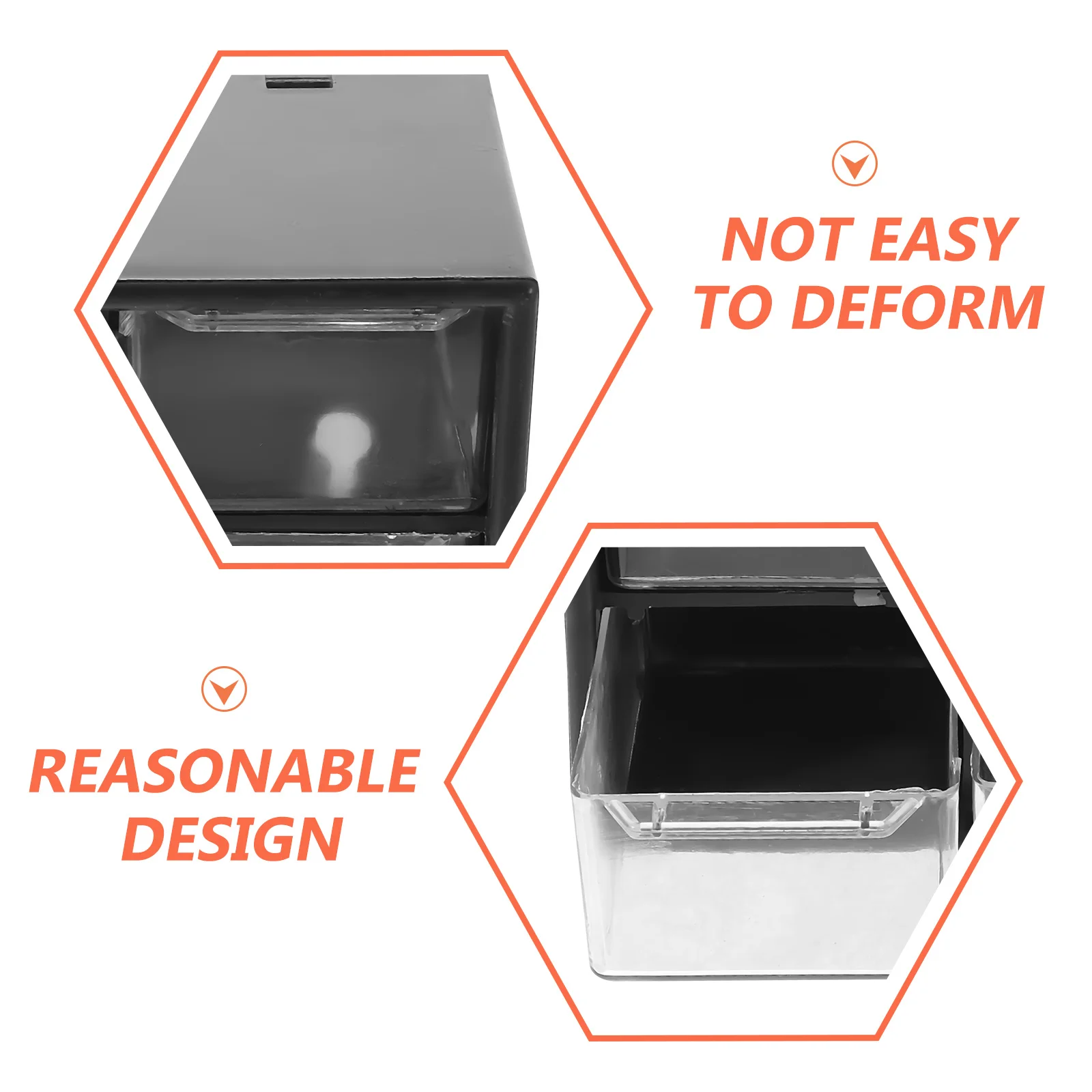 

Dust-Proof Drawer Storage Box Desk Organizer For Makeup Cosmetics Stationery Bathroom Vanity Tabletop Desktop Holder