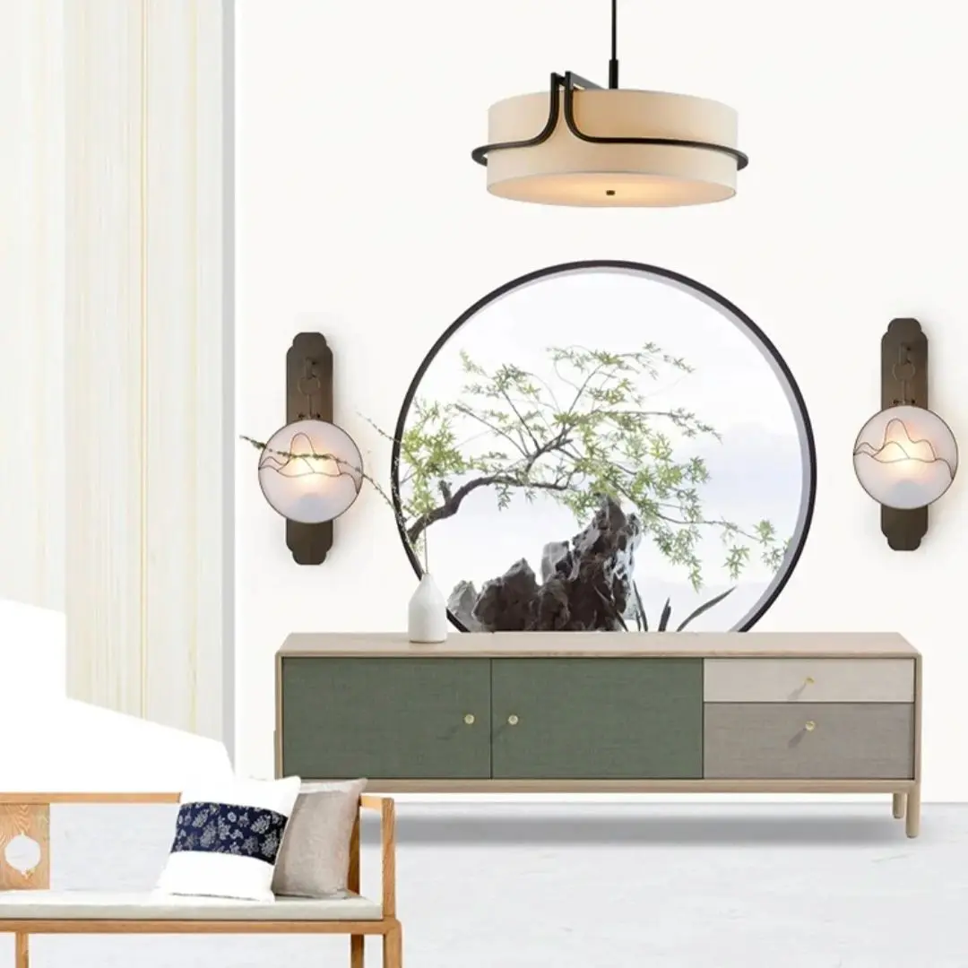 

Chinese Style Chandelier Modern Simple LED Lustre Lighting for Living Room Bedroom Restaurant Kitchen Designer Lampadari Lights