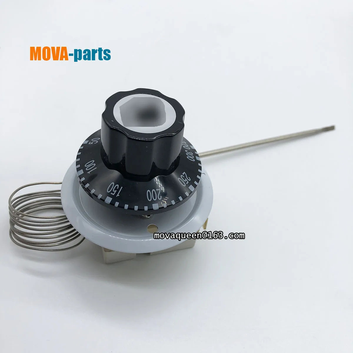 Griddle Oven Fryer Spare Parts 55.13069.500 Single-phase 50-320 Degree Adjustable Temperature Switch Thermostat With Knob