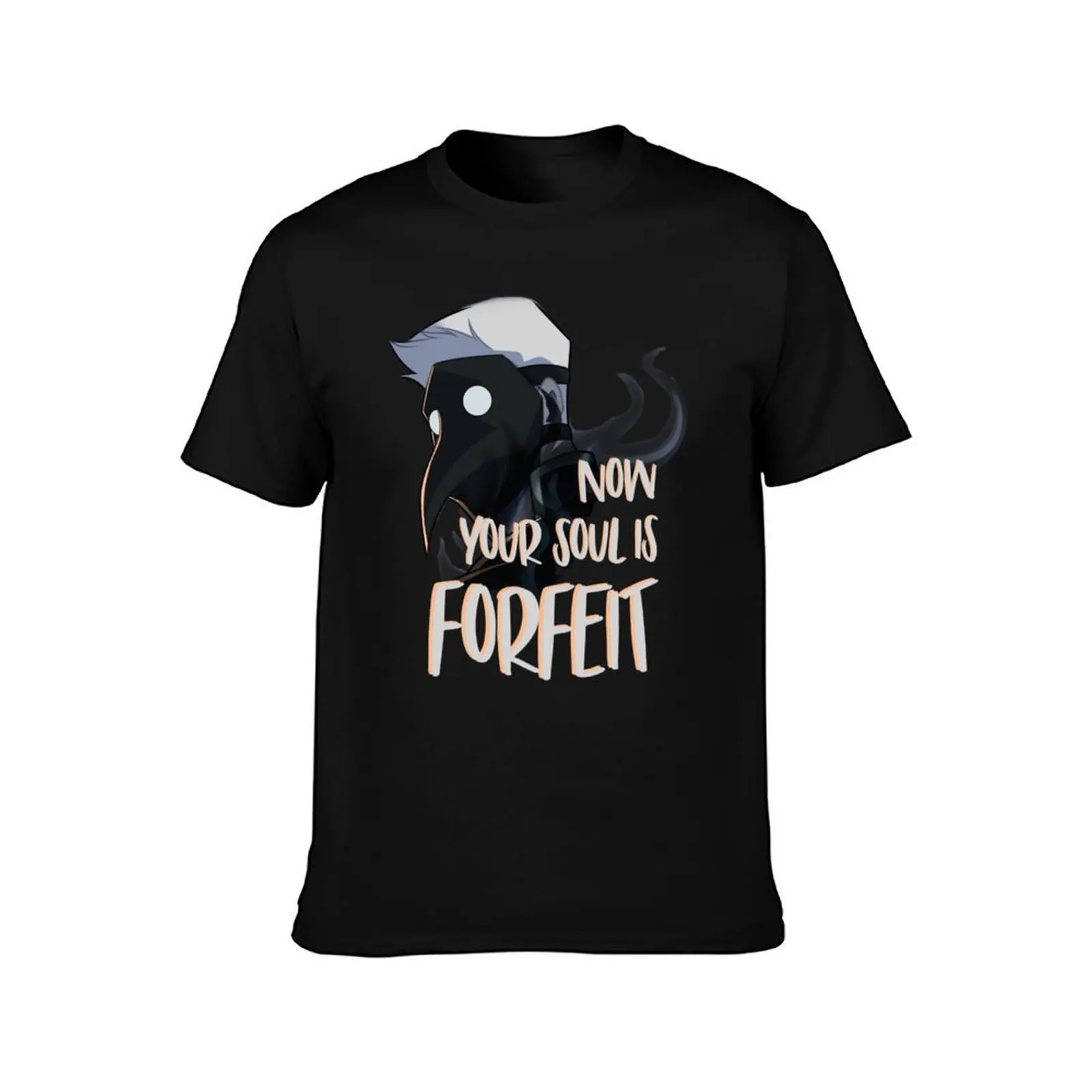 Percy Quote Your Soul Is Forfeit Classic T-Shirt, Summer Casual Cotton Tee, Oversized Streetwear Tops, Vintage Graphic Print