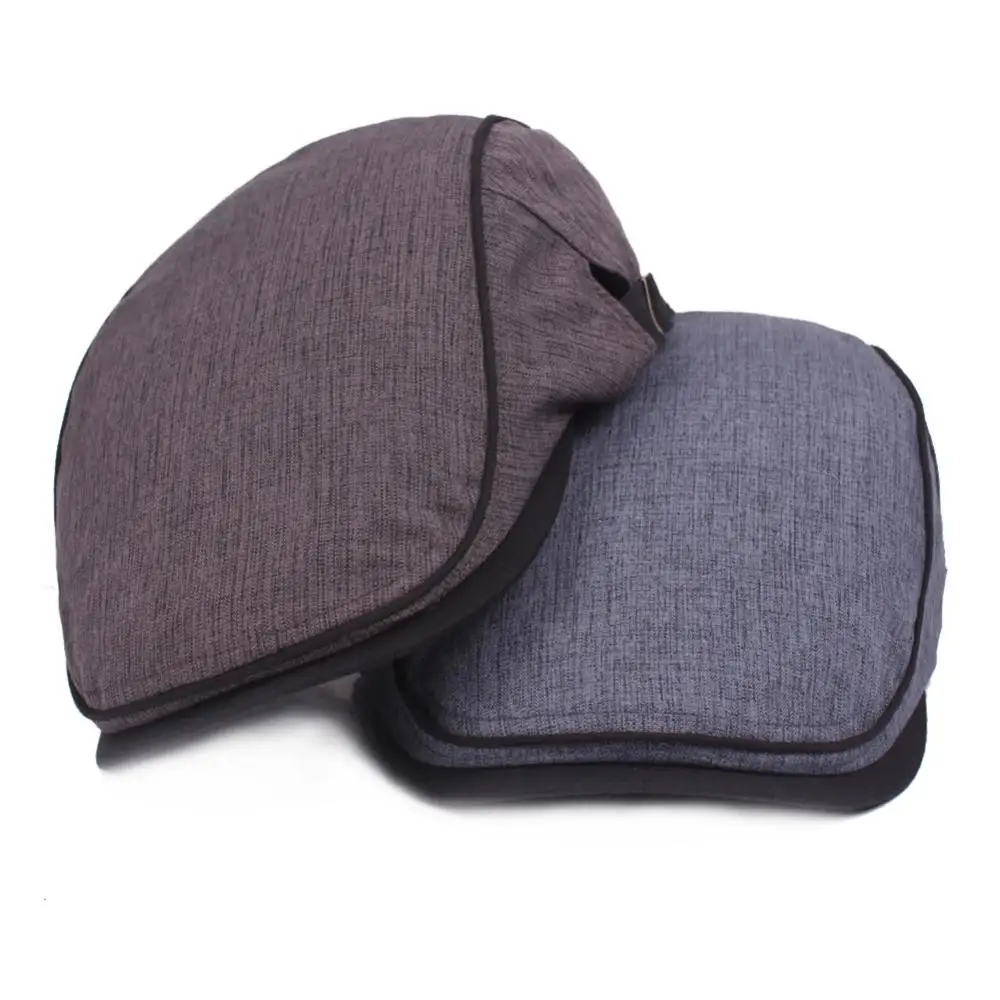 High Quality Retro British Style Newsboy Cap Men Vintage Luxury Unisex New Octagonal Flat CapCotton Ascot Caps Male Spring