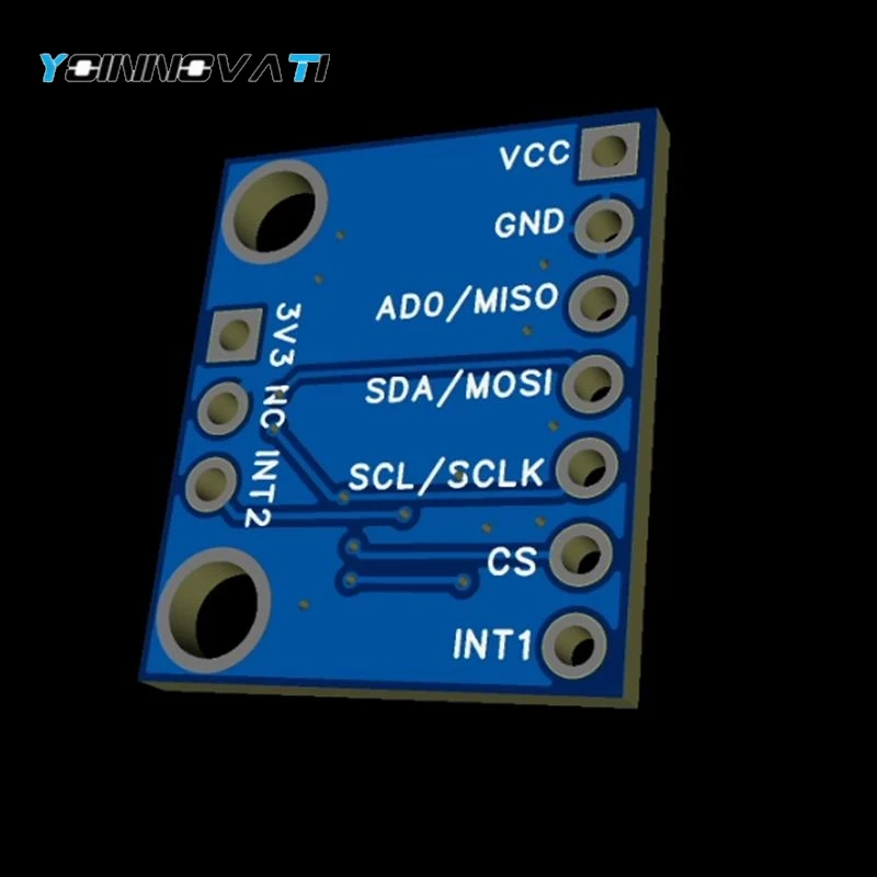 YT 1PCS 3PCS BMI323 High Performance 6-Axis Inertial Measurement Unit Sensor Module, Higher Performance Than BMI160 & MPU6050