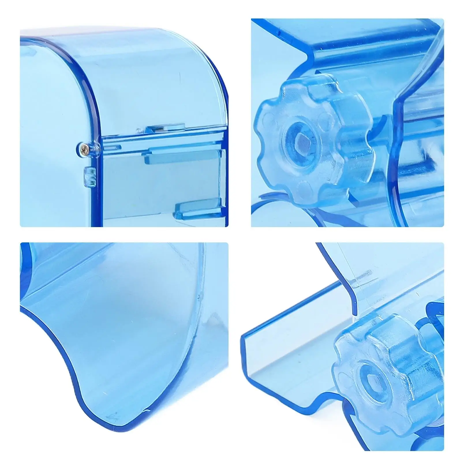 1Pcs Blue Dental Cotton Roll Dispenser Holder - Safe, Sturdy Design for Convenient Storage