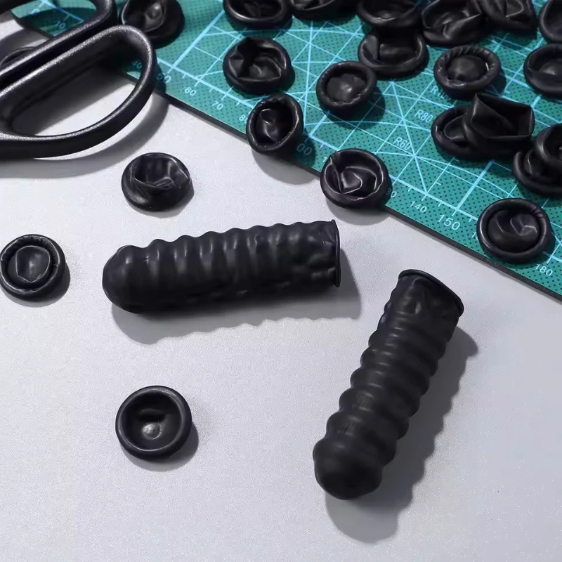 200/400 قطعة المتاح الأسود إصبع المهد الجمال خاص حماية الإصبع سرير الاصبع العمل تنظيف المطبخ غسل الصحون العرض