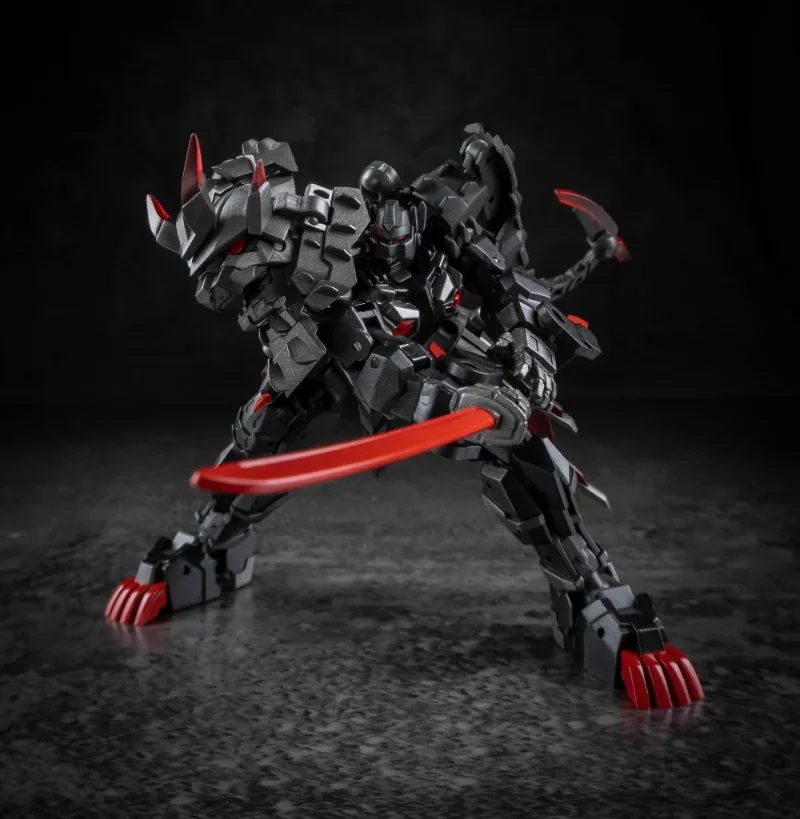 Iron Factory Transformation IF EX-45K EX45K Black Lion Fallen Samurai Action Figure Robot Gift Collection Toys