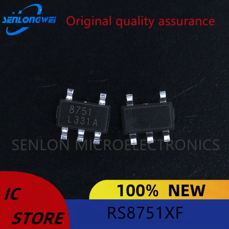 New original RS8751XF SOT23-5 Rail-to-rail output CMOS High Speed ​​Operational Amplifier