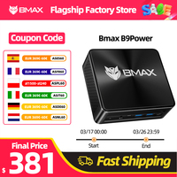BMAX B9 Power Mini PC Intel Core i9-12900H 14 Cores Max 5.0GHz 24GB 32GB RAM 1TB SSD WiFi 6 Bluetooth 5.2