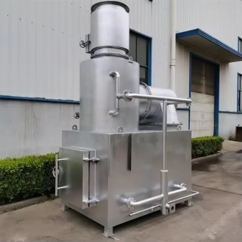 Customized Environment Friendly Incinerator Smokeless Garbage Burner Pets and Animals Hospital Medical Waste Incinerator