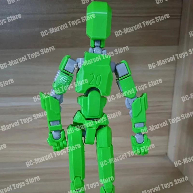 【Auf Lager】 20 cm 3D-gedruckter Dummy 13 Multi-Jointed Movable Robot Revenge Chain Joint Mobility Anime Actionfiguren Individuelles Spielzeug