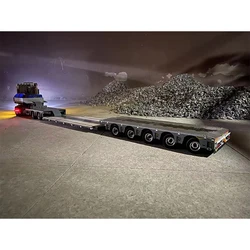 Nooxion 2+5 series trailer upgrade low-bed module kit 1/14 engineering vehicle tractor