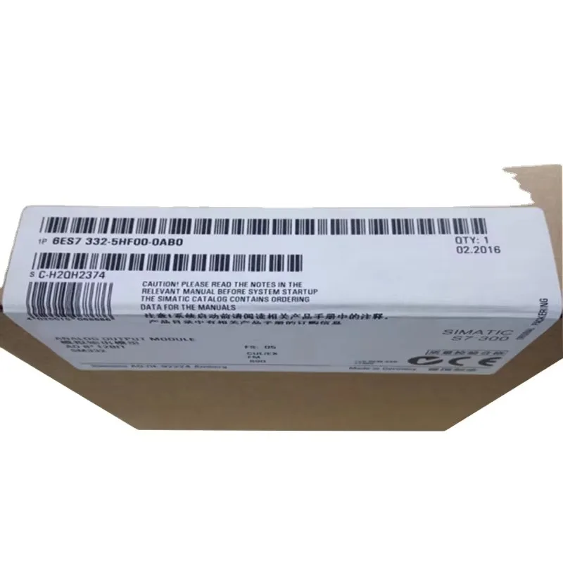 

Gold Seller 6ES7522-5HF00-0AB0 Контроллер ПЛК серии S7-1500, новый оригинальный складской запас