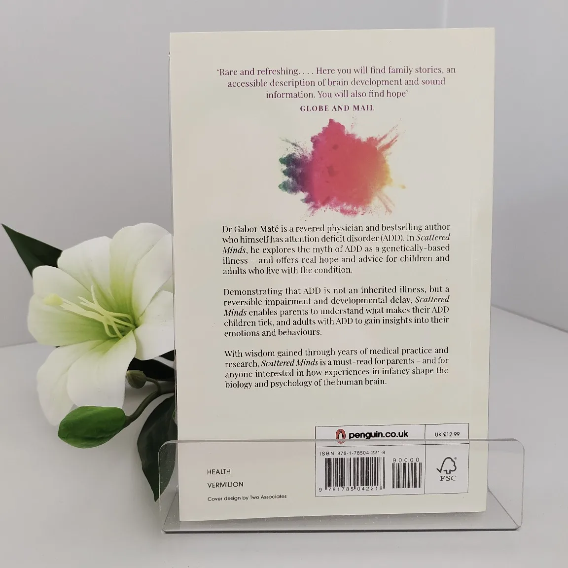 Scattered Minds Mental Health Book, The Origins and Healing of Attention Deficit Disorder English Book