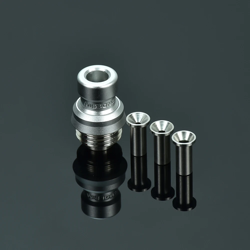 Wolfcoolvape MISSION COSMOS v2 Booster Tip para BB / Billet / Boro AIO Box Mod, aluminio, acero inoxidable