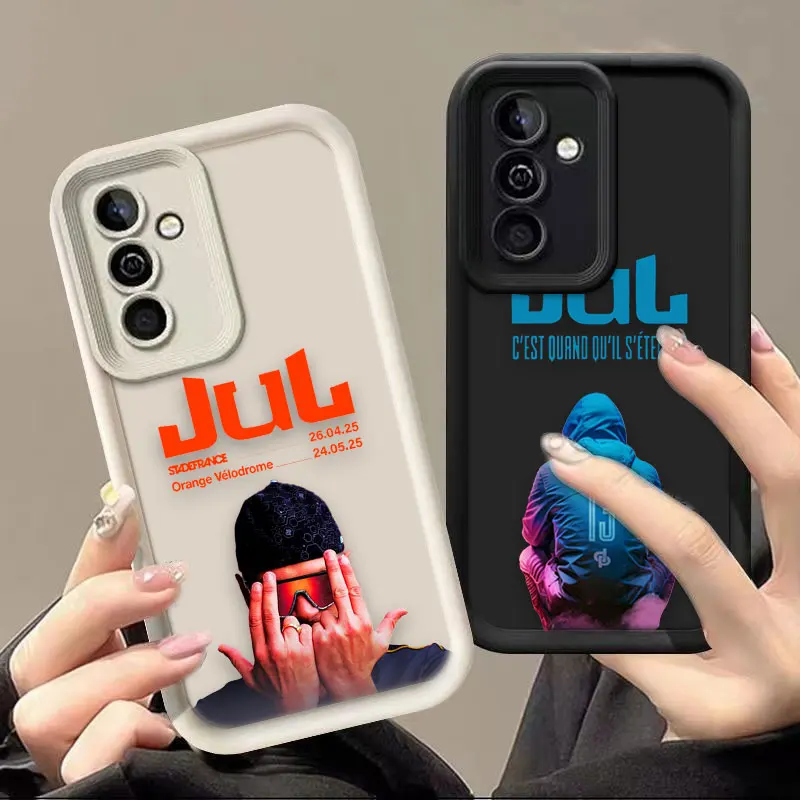 Rapper Singer J-JuL Phone Case For Samsung A07 A30 A50 A70 A03 A11 A03S A04 A05 A05S A06 A10 A12 M31 M34 M51 M54 NOTE 20 Cover