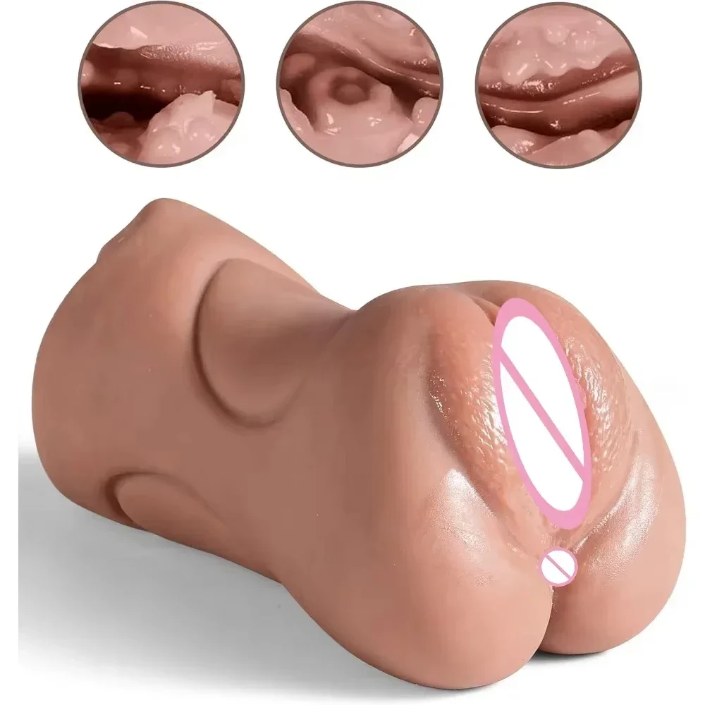 3-in-1 male sex toy, masturbation cup, male adult sex toy, tight vagina, anus, mouth, oral sex, male masturbation toy view 3