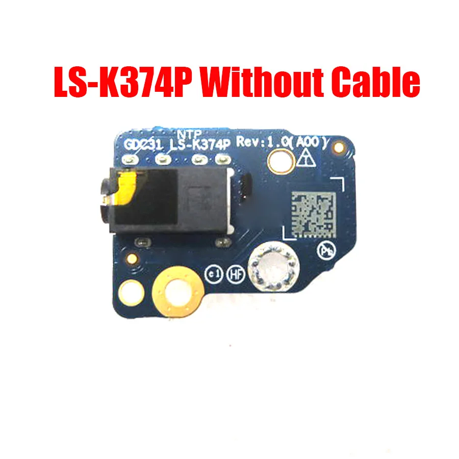 Laptop Audio Port Board With Cable For DELL For Latitude 7420 LS-K374P NBX0002QP00 3.5MM New