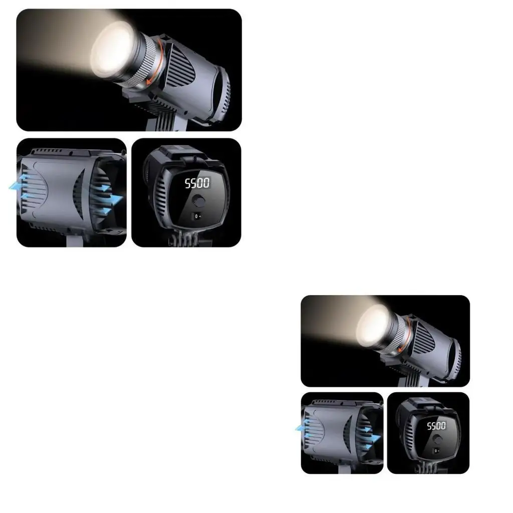 652F 40W LED STUDIO LILLING SET تعزز الصور المرئية في البث المباشر والتصوير الفوتوغرافي #1