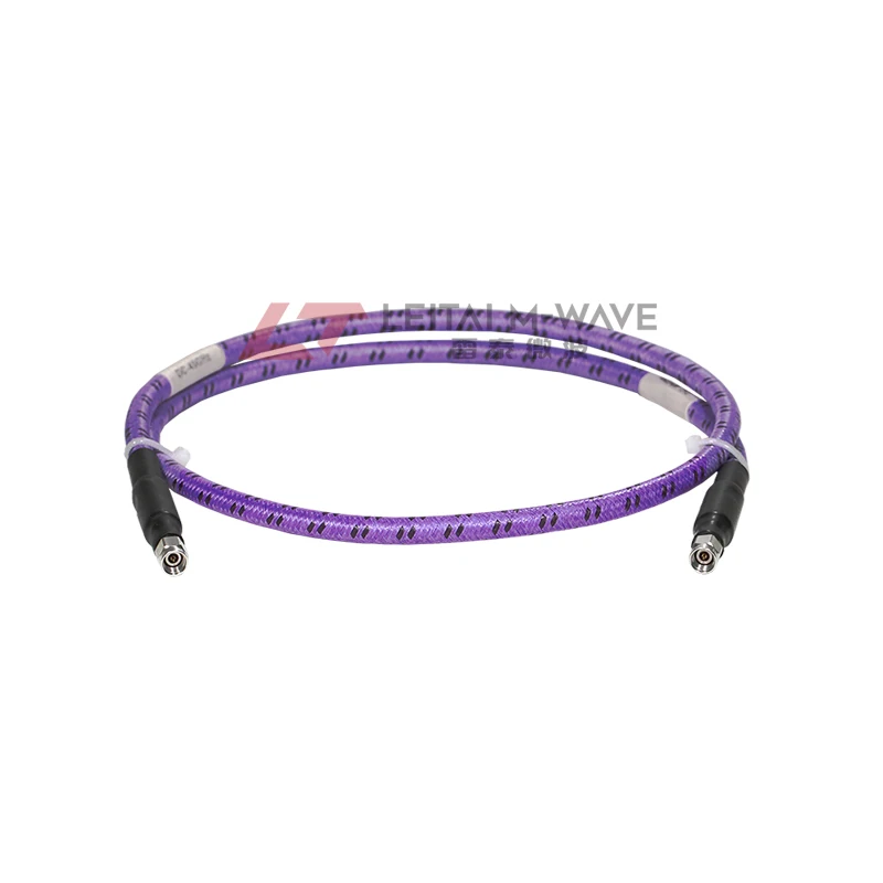 

Радиочастотный соединительный кабель для микроволновой печи 2,92, испытательный кабель в сборе, амплитуда 40 ГБ и стабильность фазы, 2,4 бронированная интеграция, 40 ГБ