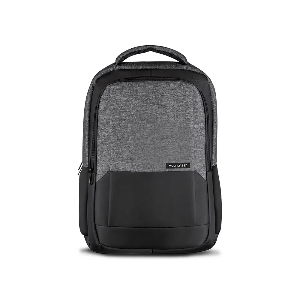 Multilaser Midtown 15.6-Inch Black Backpack-BO443