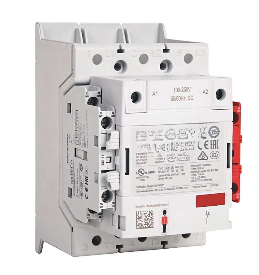 Genuine 100S-E265ED12C Safety Contactor 265A, 100-250V