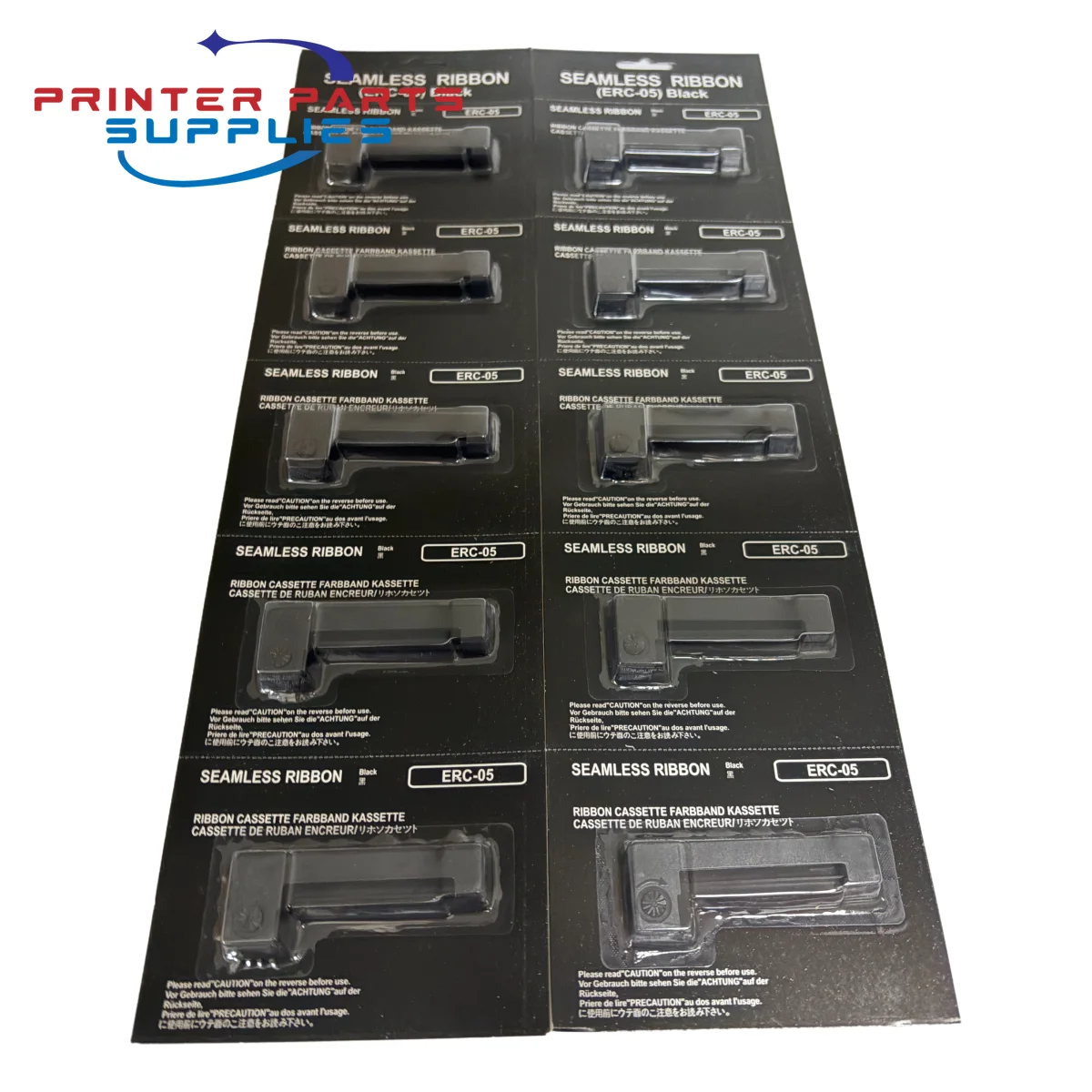 10PCS ERC05 ERC-05 Black Taxi Ribbon Cartridge Tape for Epson M150 M-150II M1500II M150II EC7000 150II M-150 II