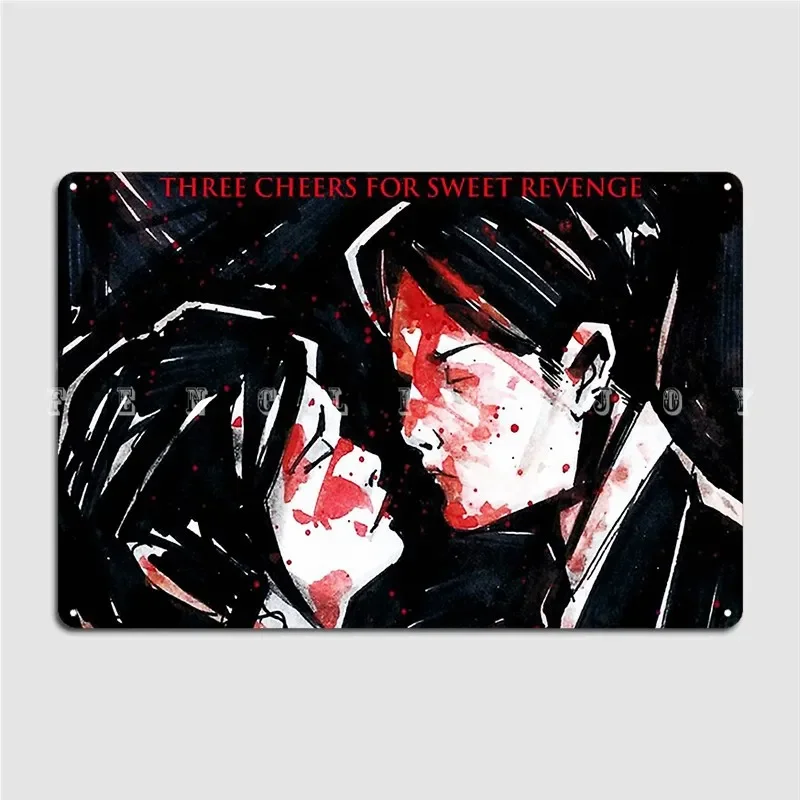 My Chemical Sweet Revenge 2021 Mainpasir Metal Sign Pub Cave Pub Vintage Wall Plaque Tin Sign Poster