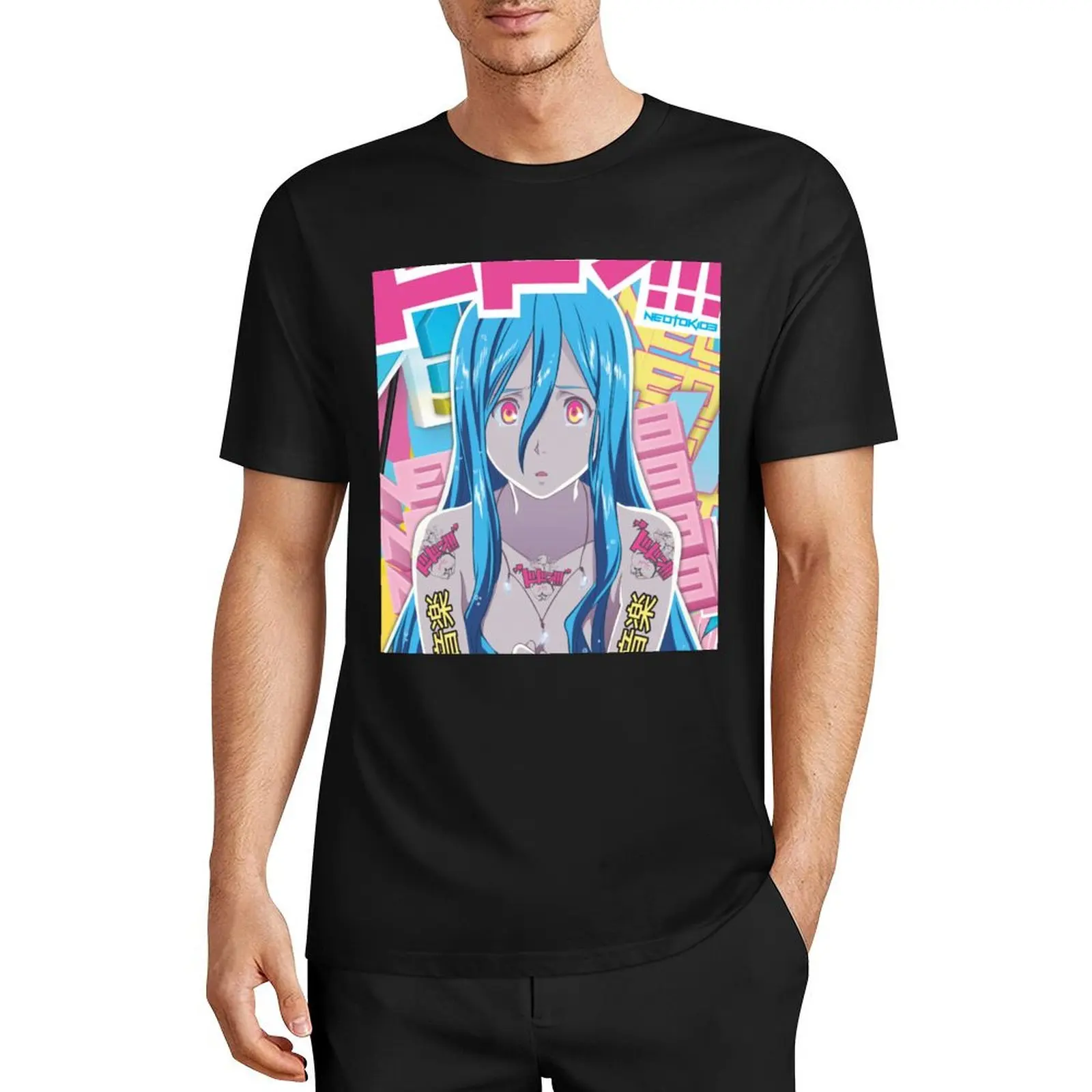 

Neotokio3 – OTAKU POP ART [Eureka 7 Dazzled] T-Shirt boys whites plain customs t shirts men