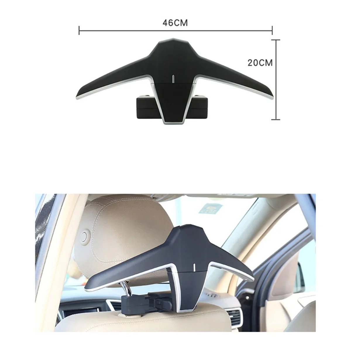 

M53K_Автомобильная вешалка для одежды Многофункциональная вешалка с крючком для автомобильного сиденья