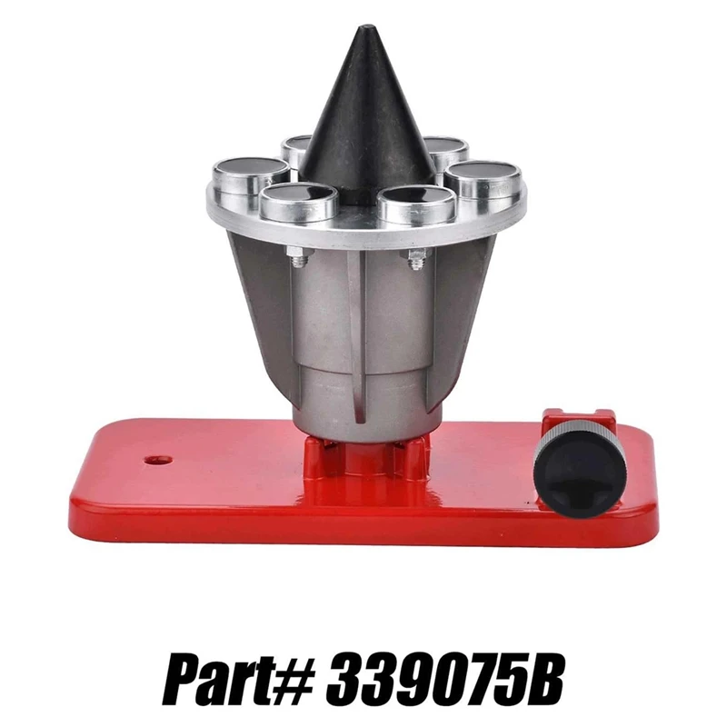 Blade Balancer Replace for 339075B Lawn Mower Blade Balancer Magnetic Wall Mount 42-047 Red