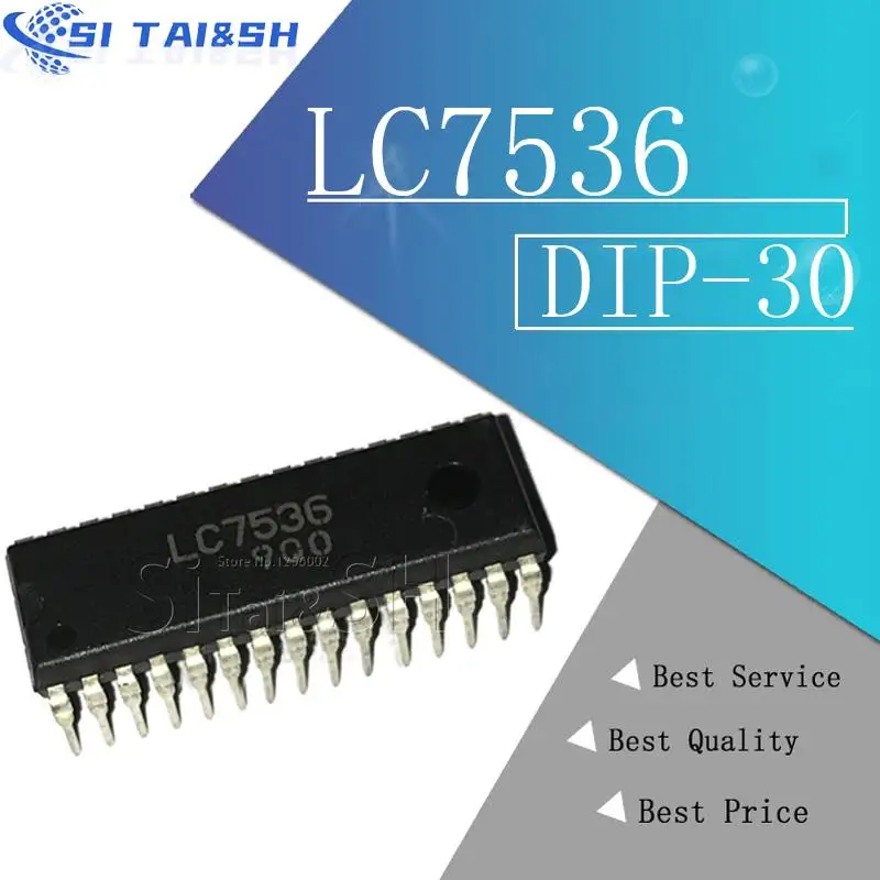 1PCS  LC7536 DIP-30  integrated circuit