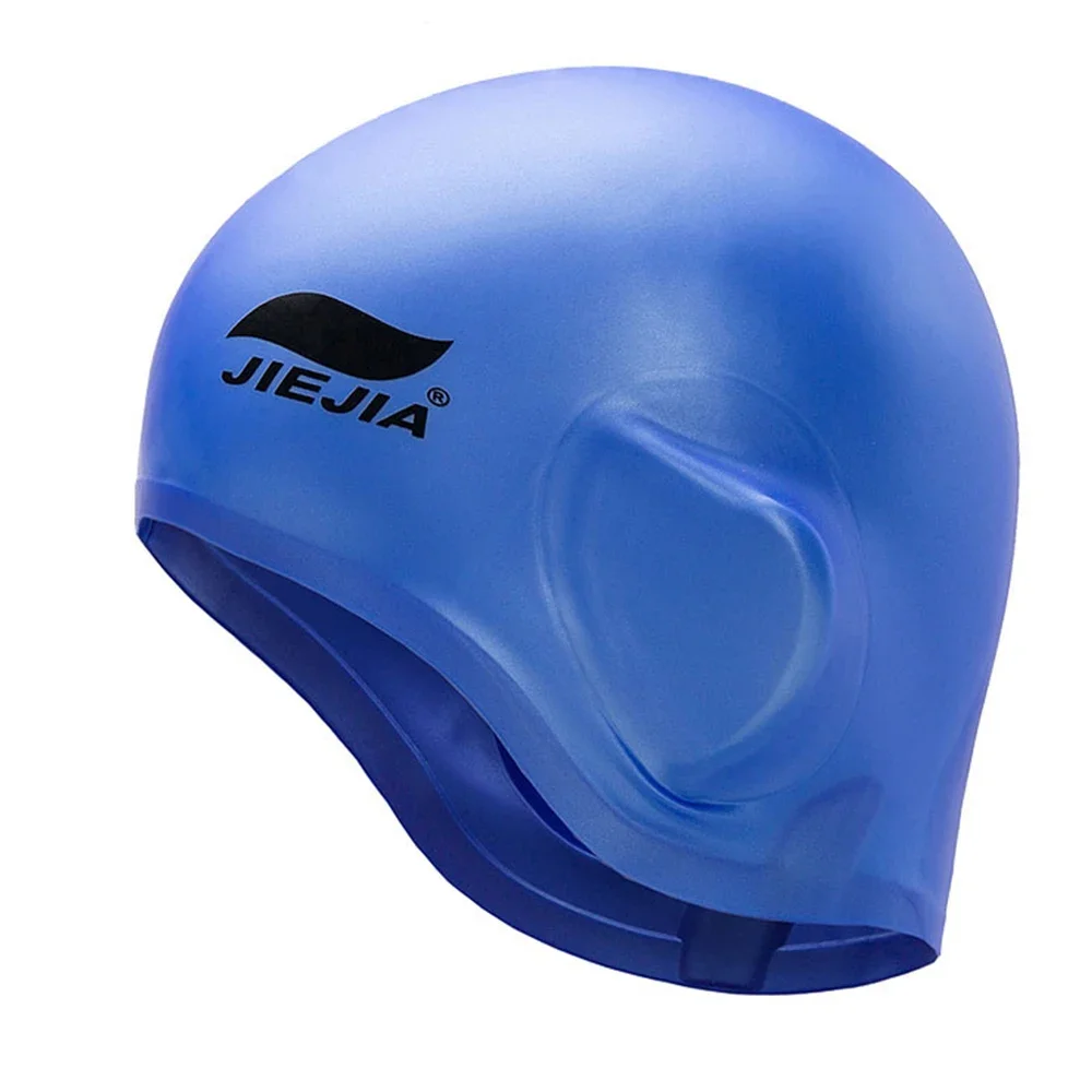 Universal Full Silicone Swimming Cap  Ear  ,   Earmuffs,   s