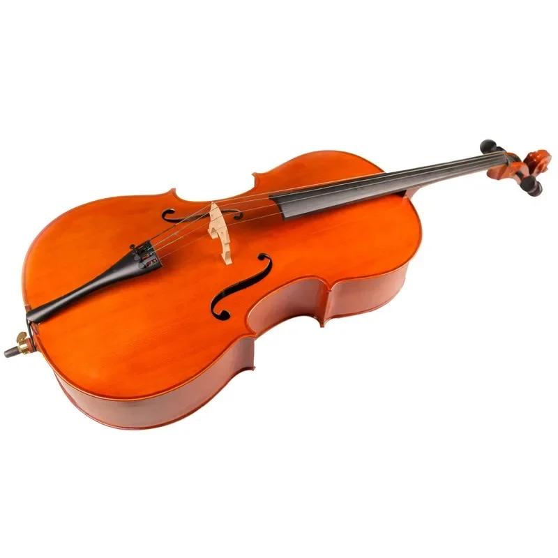 

Students practice solid wood cello, handmade, piano bag, cello bow, rosin