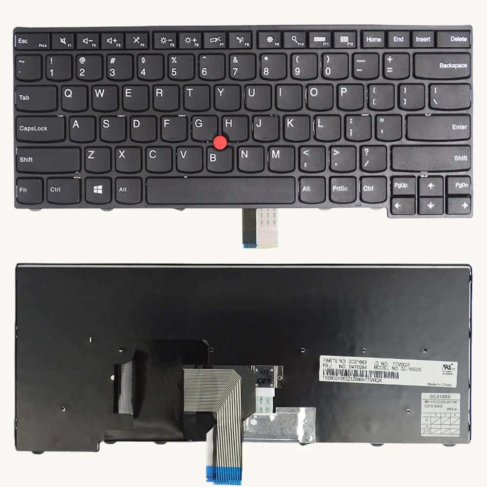 Laptop Replacement Keyboard for Lenovo ThinkPad T440/T440S/T440P/T450/T450S/T460/T431s/L440/L450/L460/L470 04Y0862