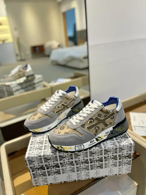 New PREMIATA original men's low-cut retro Joker shoes leisure training sports shoes ladies niche tide shoes Student lovers shoes